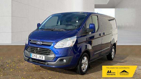 2015 Ford Transit Custom 2.2 TDCi 270 Limited Panel Van 5dr Diesel Manual L1 H1 (186 g/km, 123 bhp) - Thumbnail 2