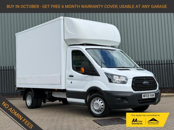 Ford Transit 2.0 350 EcoBlue HD Leader Luton 3dr Diesel Manual RWD L3 Euro 6 (s/s) (165 ps)