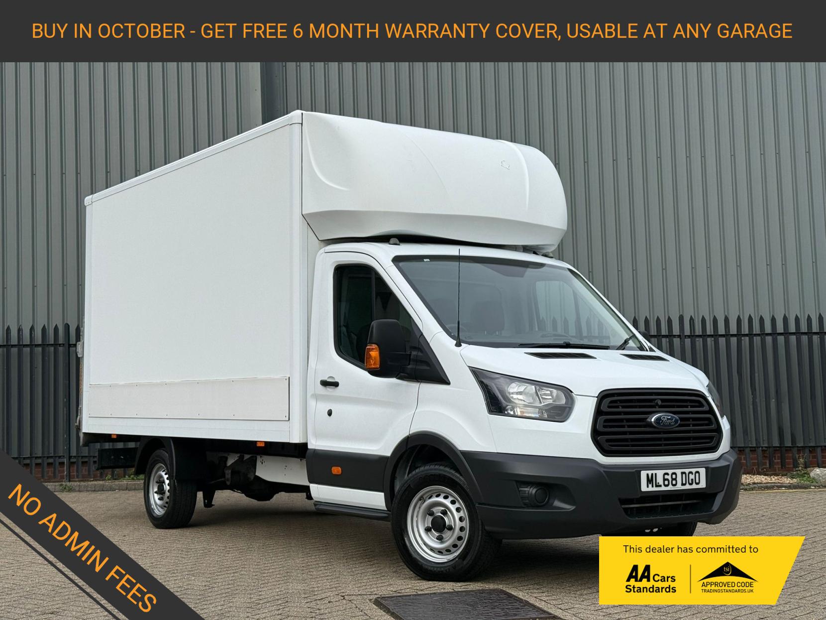 2018 Ford Transit 2.0 350 EcoBlue Luton 3dr Diesel Manual RWD L4 Euro 6 (170 ps) - Image 1