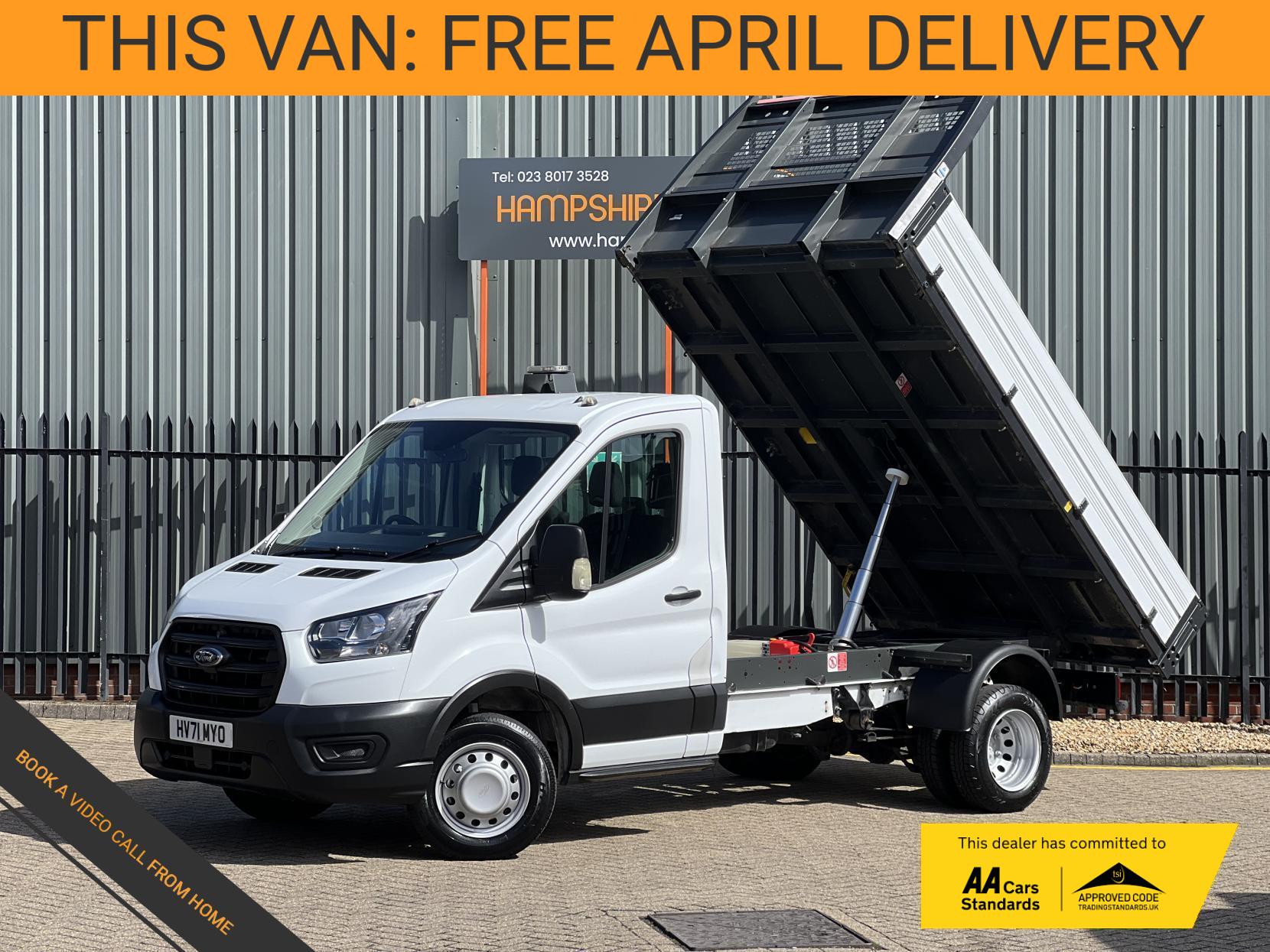 Ford Transit 2.0 350 EcoBlue Leader Tipper 2dr Diesel Manual RWD L2 Euro 6 (s/s) (1-Stop) (170 ps)