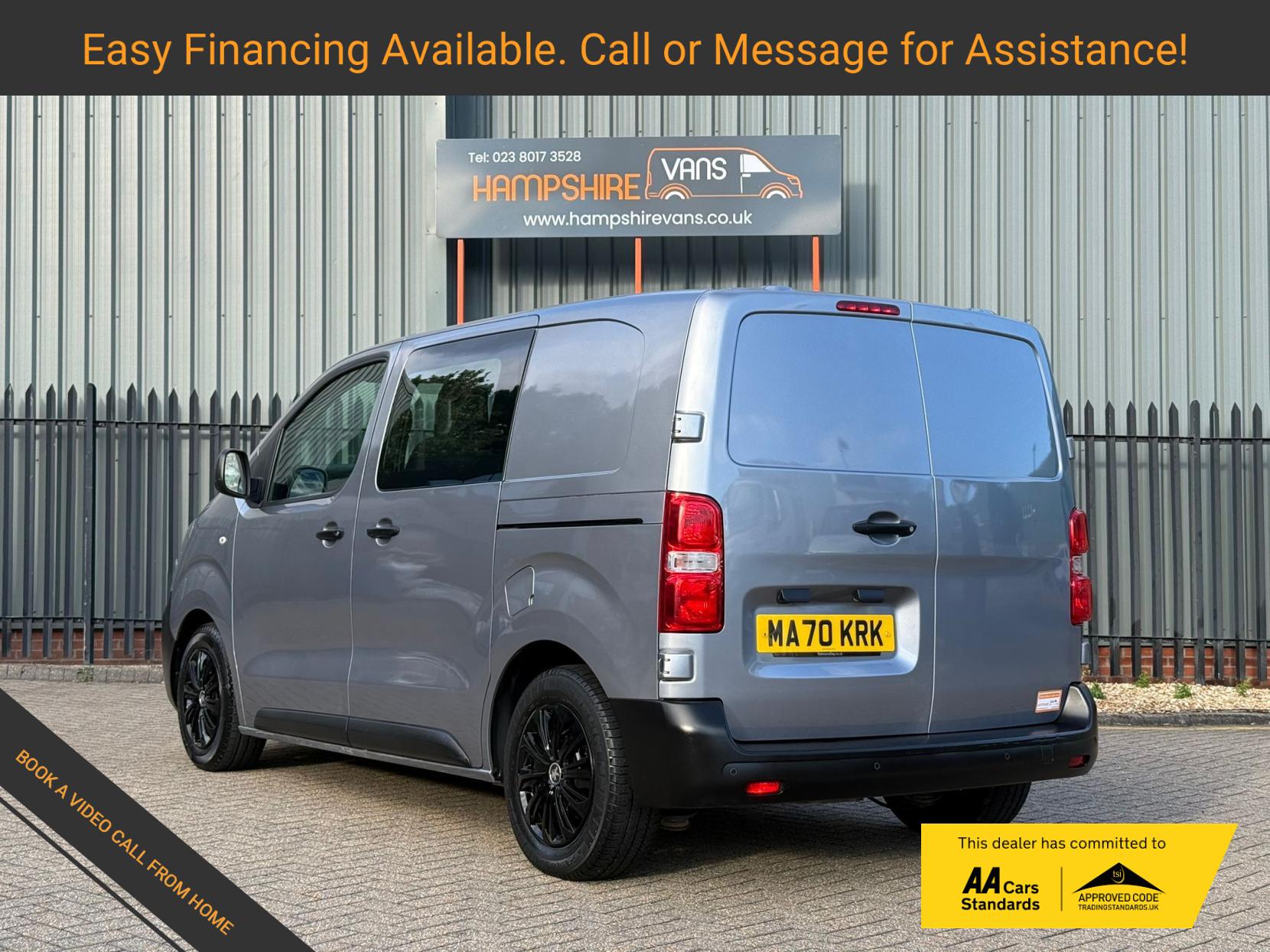2020 Peugeot Expert 1.5 BlueHDi Compact Combi Van Double Cab 5dr Diesel Manual SWB Euro 6 (s/s) (100 ps) - Thumbnail 3
