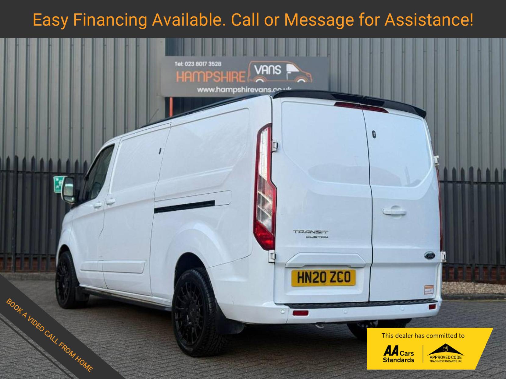 Ford Transit Custom 2.0 300 EcoBlue Limited Panel Van 5dr Diesel Manual L2 H1 Euro 6 (s/s) (130 ps)