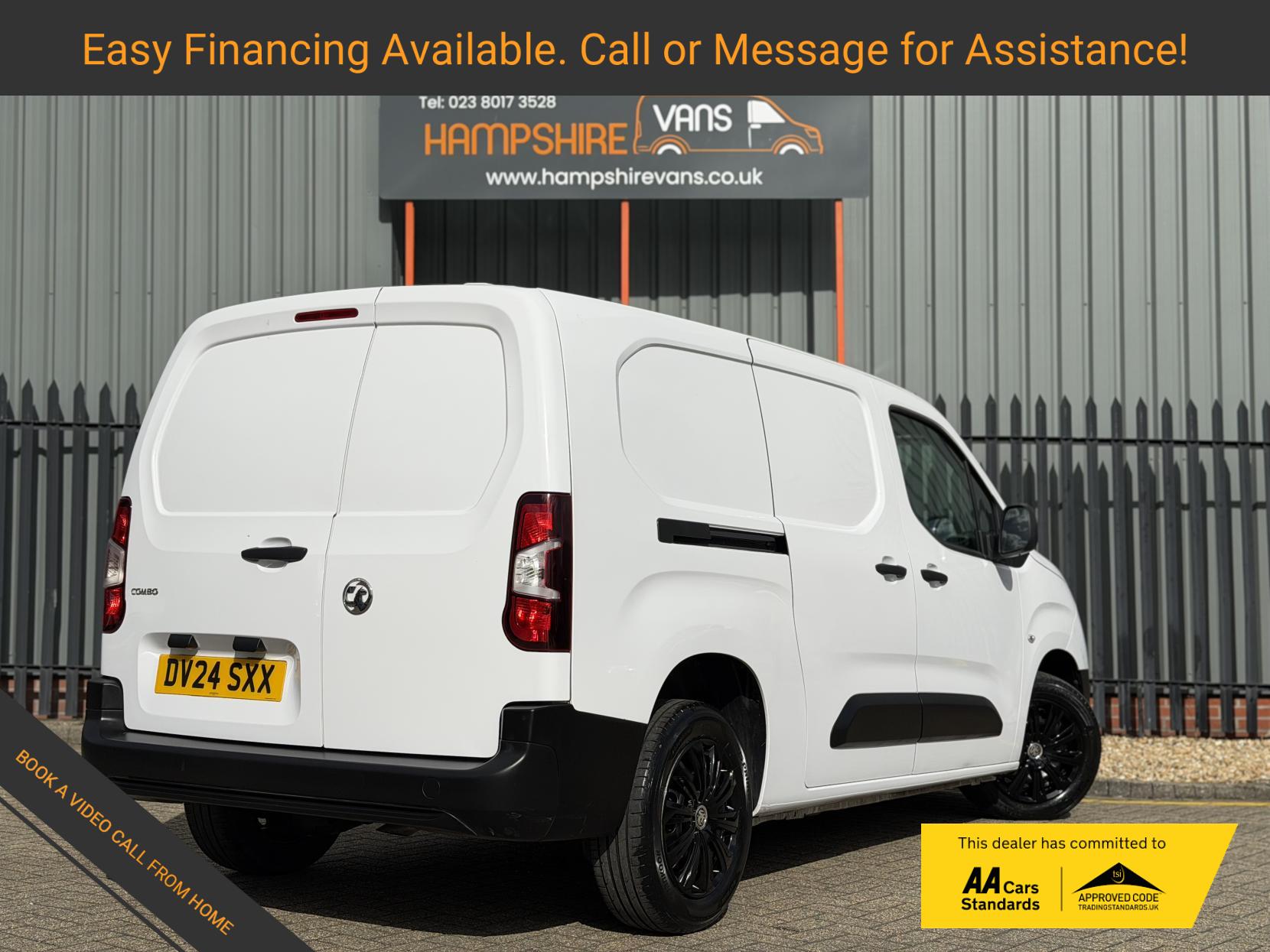Vauxhall Combo 1.5 Turbo D 2300 Prime Panel Van 6dr Diesel Manual L2 H1 Euro 6 (s/s) (100 ps)
