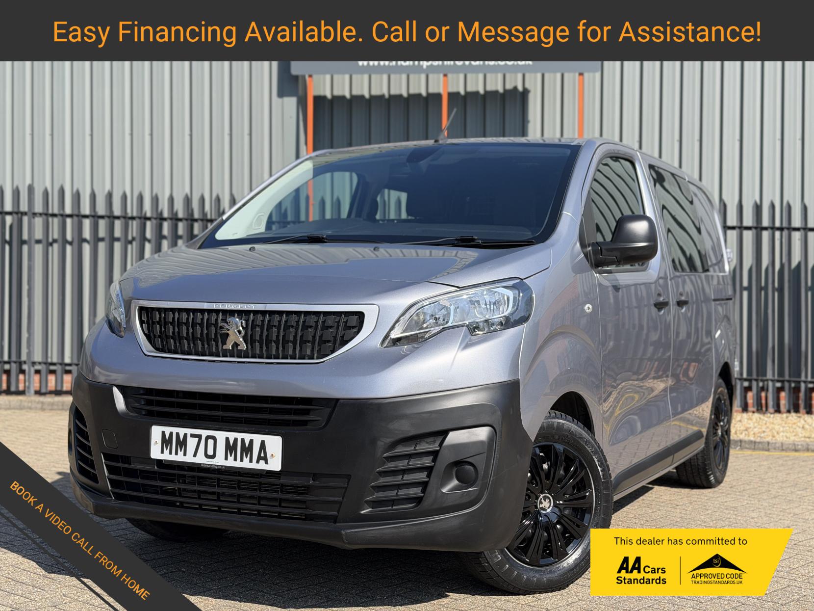 Peugeot Expert 1.5 BlueHDi Compact Combi Van Double Cab 5dr Diesel Manual SWB Euro 6 (s/s) (100 ps)