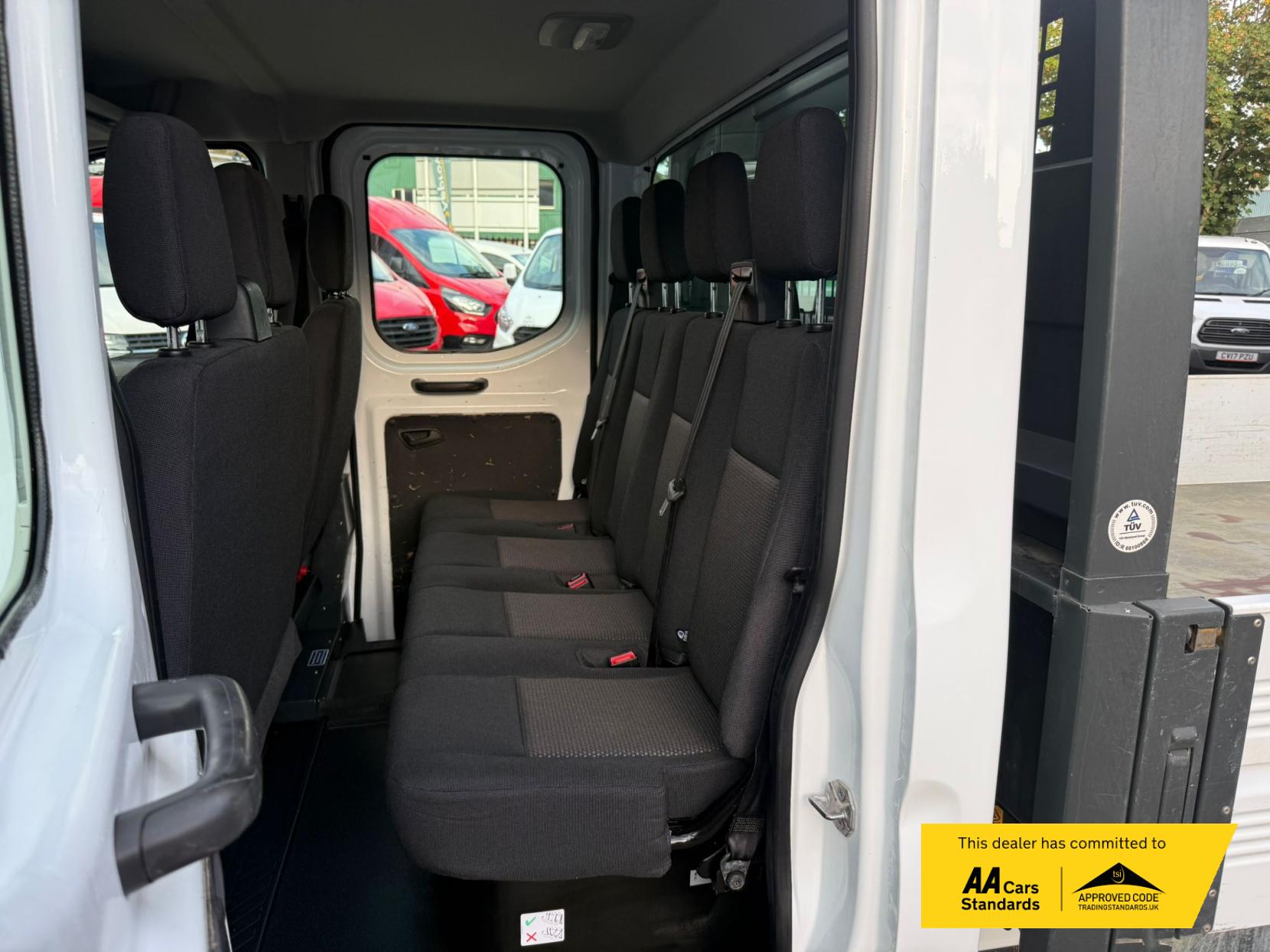 2018 Ford Transit 2.0 350 EcoBlue 1-Way Double Tipper Double Cab 4dr Diesel Manual RWD L3 Euro 6 (1-Way, 1-Stop) (130 ps) - Thumbnail 34
