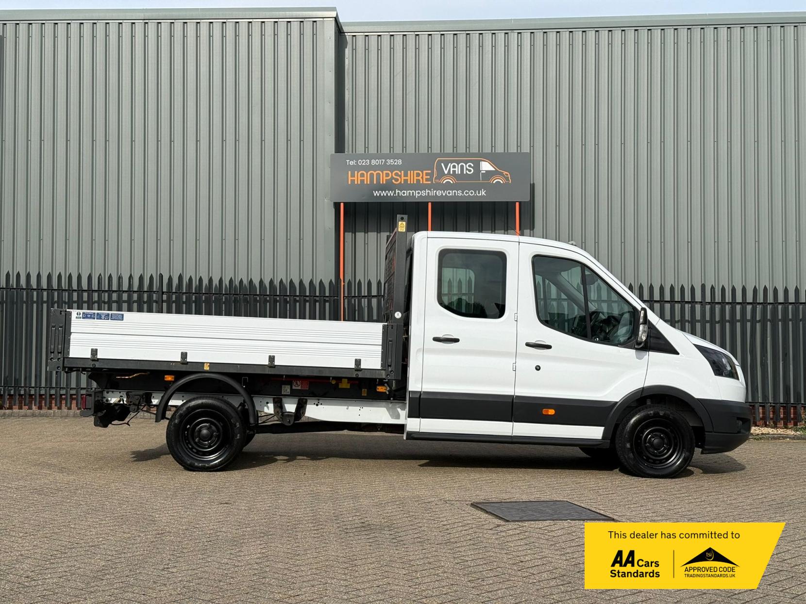 2018 Ford Transit 2.0 350 EcoBlue 1-Way Double Tipper Double Cab 4dr Diesel Manual RWD L3 Euro 6 (1-Way, 1-Stop) (130 ps) - Thumbnail 11