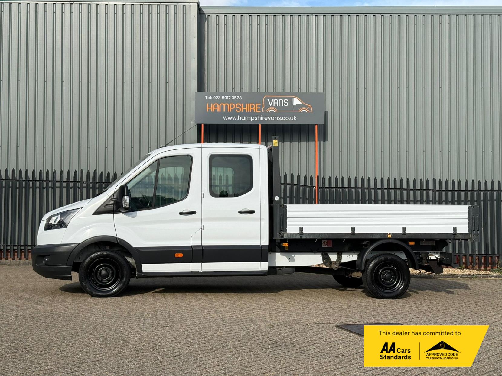 2018 Ford Transit 2.0 350 EcoBlue 1-Way Double Tipper Double Cab 4dr Diesel Manual RWD L3 Euro 6 (1-Way, 1-Stop) (130 ps) - Thumbnail 9