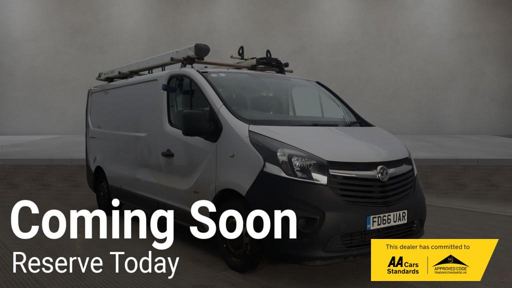 2017 Vauxhall Vivaro 1.6 CDTi 2900 BiTurbo Panel Van 5dr Diesel Manual L2 H1 Euro 6 (s/s) (125 ps) - Image 1