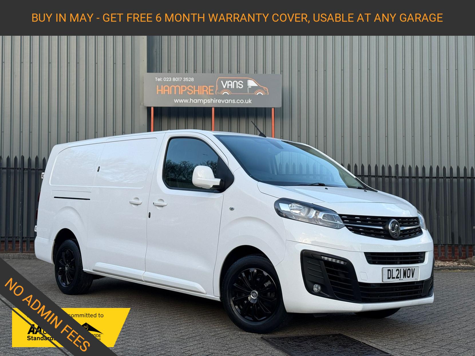 Vauxhall Vivaro 1.5 Turbo D 2900 Sportive Panel Van 5dr Diesel Manual L2 H1 Euro 6 (s/s) (100 ps)