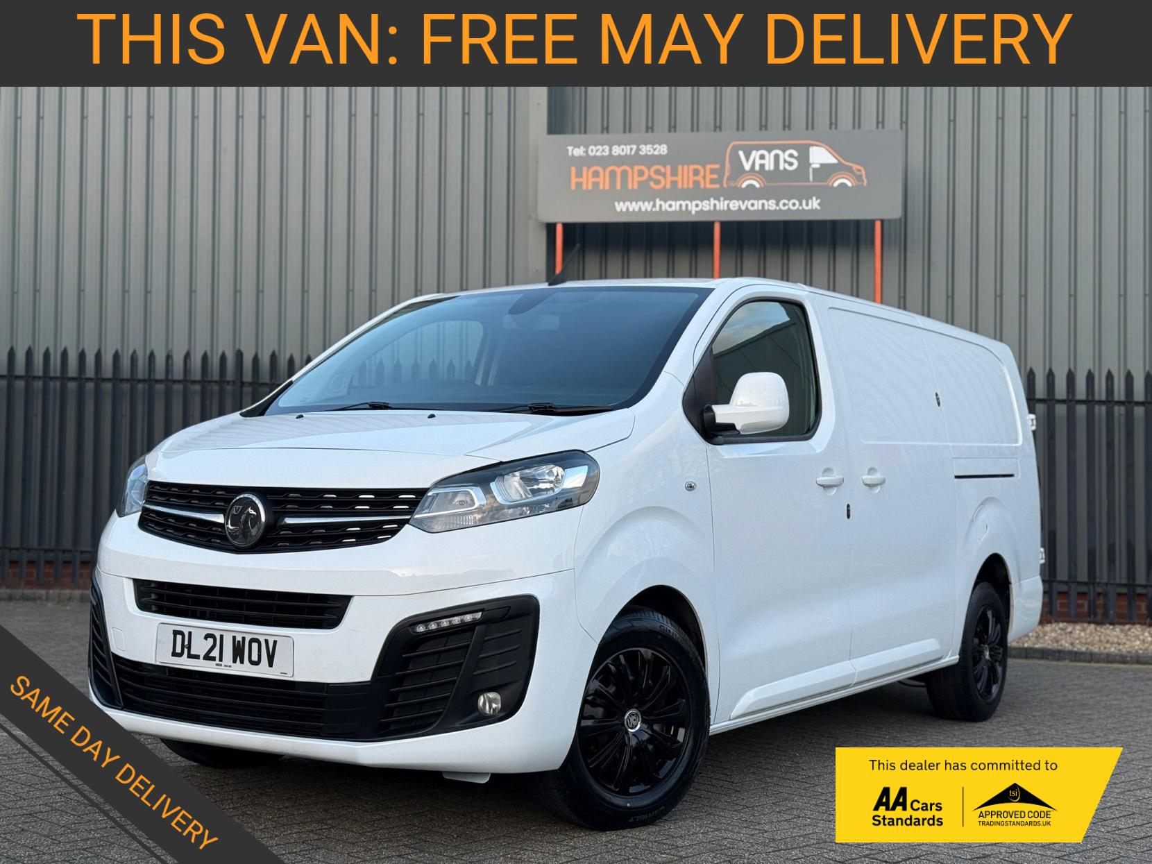 Vauxhall Vivaro 1.5 Turbo D 2900 Sportive Panel Van 5dr Diesel Manual L2 H1 Euro 6 (s/s) (100 ps)