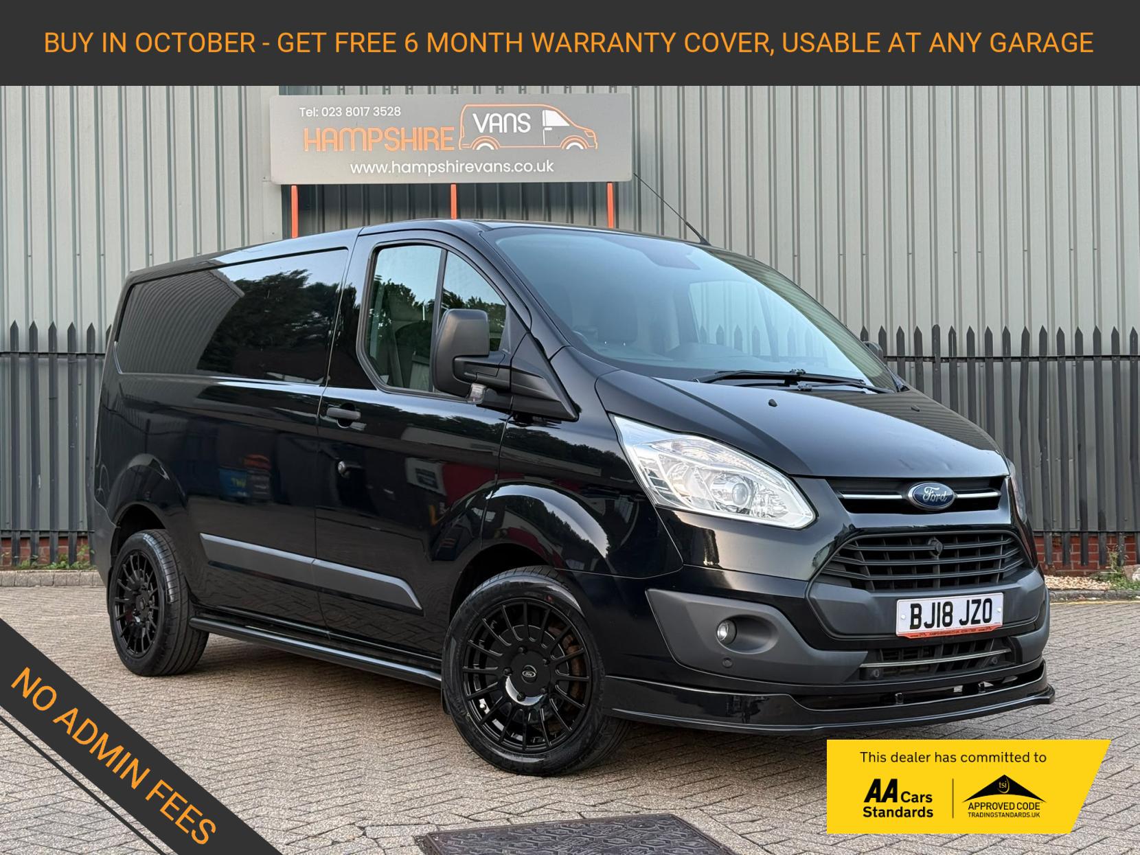 2018 Ford Transit Custom 2.0 TDCi 270 Trend Panel Van 5dr Diesel Manual L1 H1 (157 g/km, 128 bhp) - Image 1
