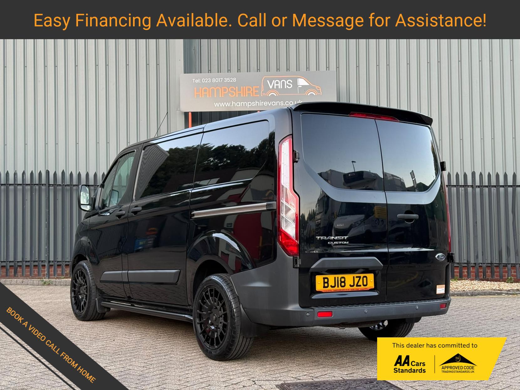 2018 Ford Transit Custom 2.0 TDCi 270 Trend Panel Van 5dr Diesel Manual L1 H1 (157 g/km, 128 bhp) - Thumbnail 3