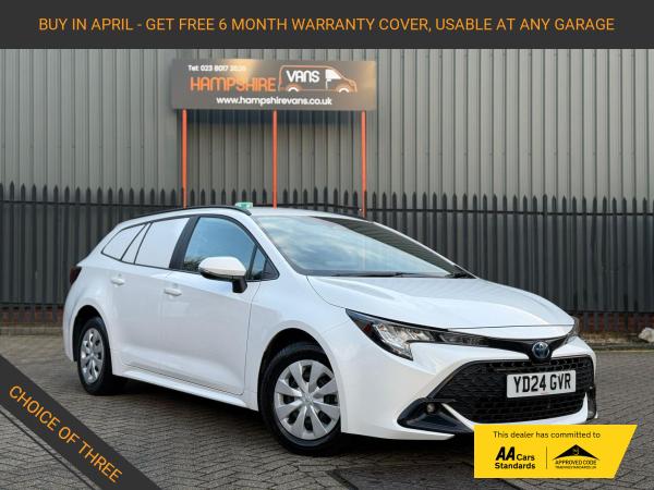 Toyota Corolla 1.8 VVT-h Car Derived Van 5dr Petrol Hybrid CVT Euro 6 (s/s) (140 ps)