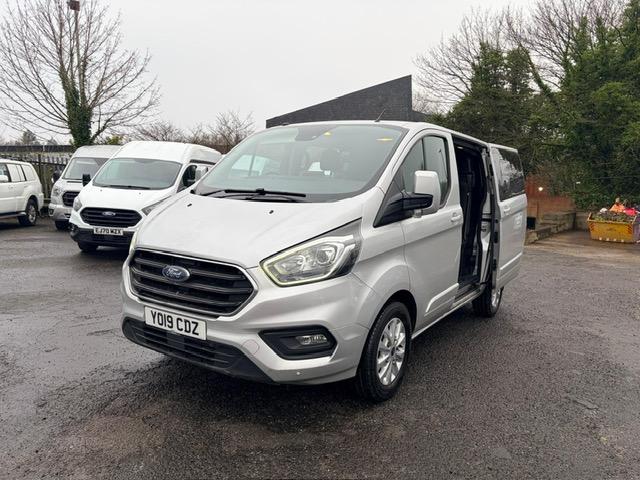 Ford Transit Custom 2.0 320 EcoBlue Limited Crew Van Double Cab 5dr Diesel Manual L1 H1 Euro 6 (6 Seat) (130 ps)