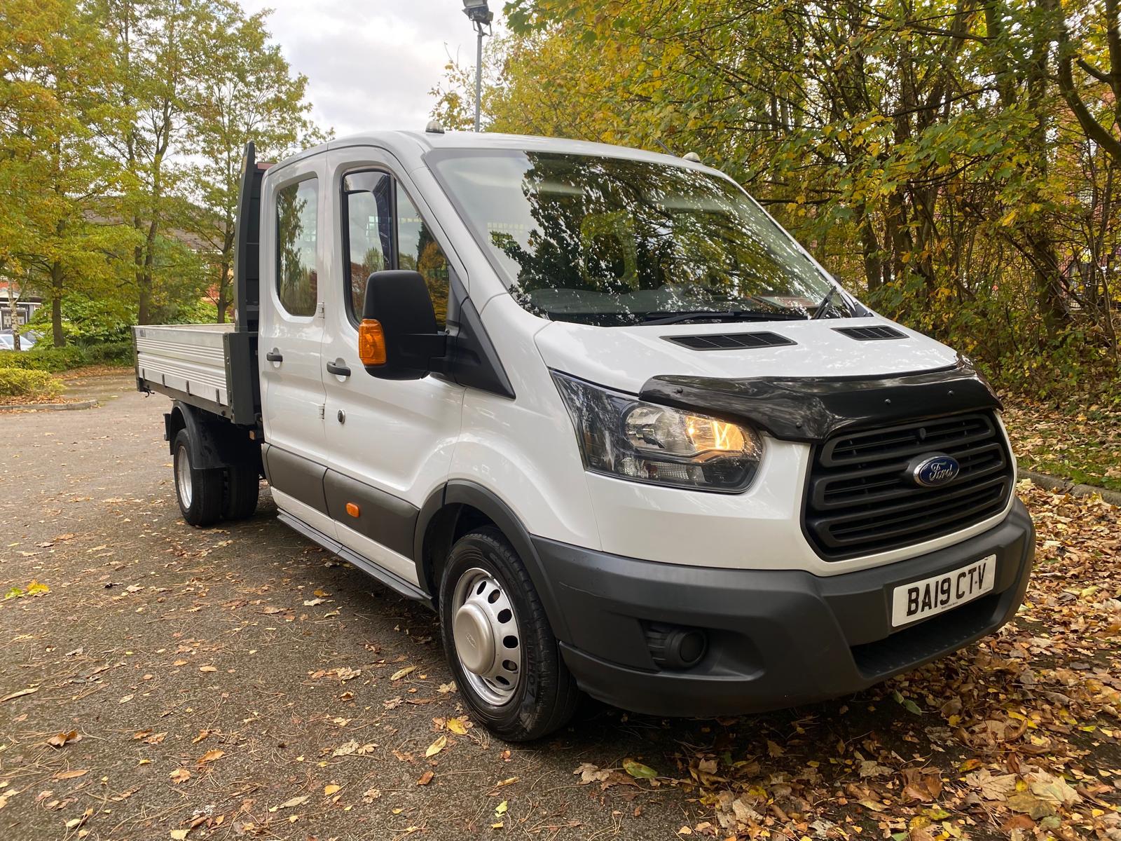 Ford Transit 2.0 350 EcoBlue Chassis Double Cab 4dr Diesel Manual RWD L3 H1 Euro 6 (DRW) (130 ps)