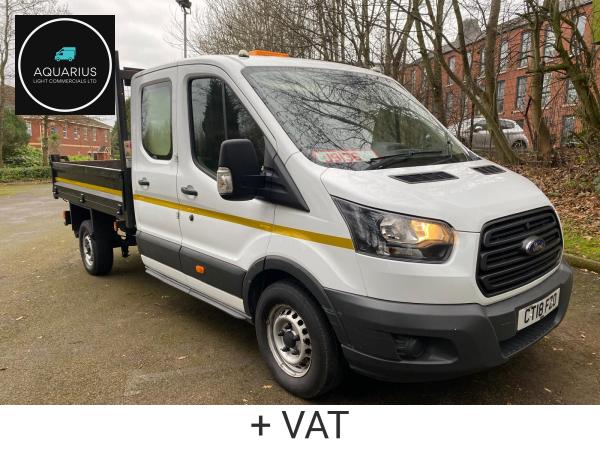 Ford Transit 2.0 350 EcoBlue Chassis Double Cab 4dr Diesel Manual RWD L3 H1 Euro 6 (DRW) (130 ps)