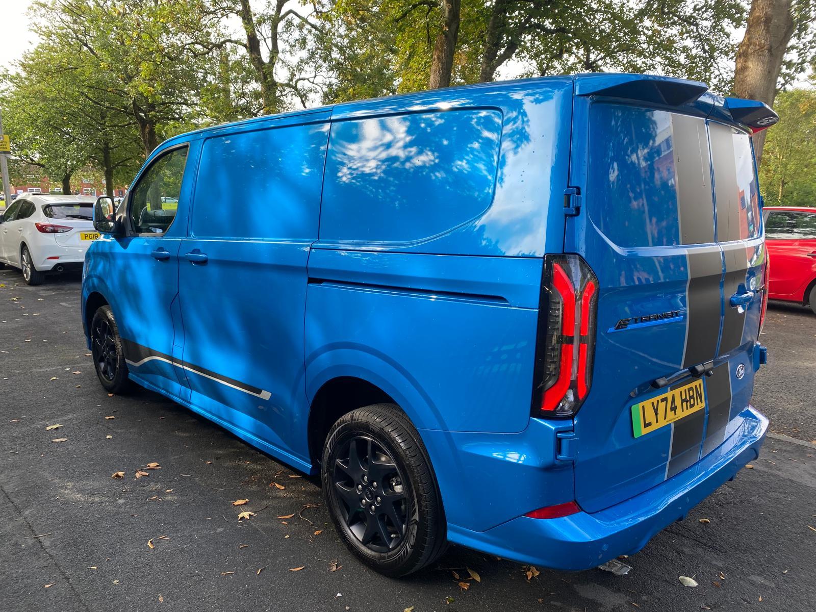 Ford E-Transit Custom 320 65kWh Sport Panel Van 5dr Electric Auto L1 H1 (218 ps)