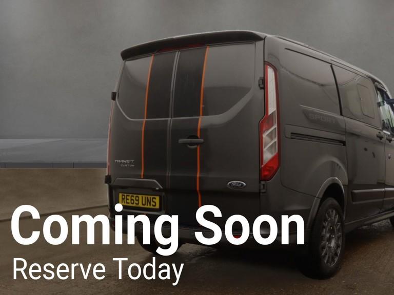 Ford Transit Custom 2.0 320 EcoBlue Sport Crew Van Double Cab 5dr Diesel Auto L1 H1 Euro 6 (s/s) (185 ps)
