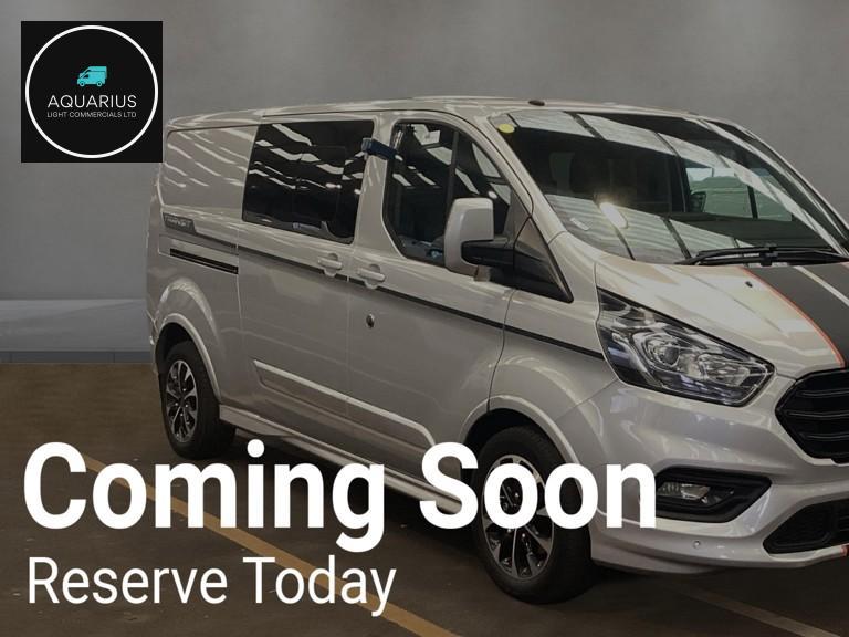 Ford Transit Custom 2.0 310 EcoBlue Sport Crew Van Double Cab 6dr Diesel Manual L2 H1 Euro 6 (5 Seat) (170 ps)