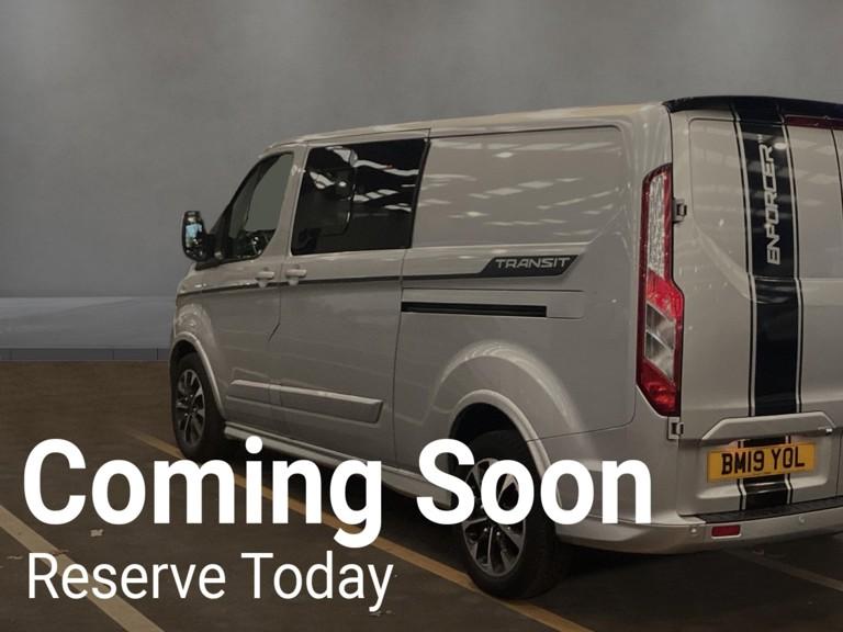 Ford Transit Custom 2.0 310 EcoBlue Sport Crew Van Double Cab 6dr Diesel Manual L2 H1 Euro 6 (5 Seat) (170 ps)