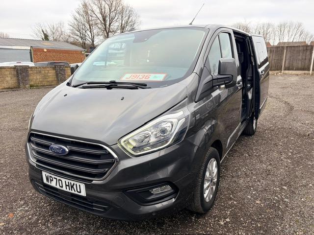 Ford Transit Custom 2.0 300 EcoBlue Limited Crew Van Double Cab 5dr Diesel Manual L1 H1 Euro 6 (s/s) (6 Seat) (170 ps)