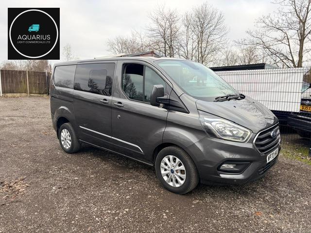 Ford Transit Custom 2.0 300 EcoBlue Limited Crew Van Double Cab 5dr Diesel Manual L1 H1 Euro 6 (s/s) (6 Seat) (170 ps)