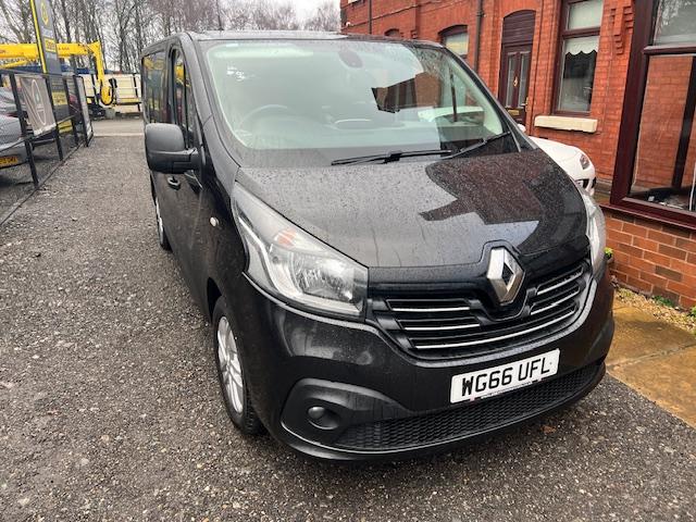 Renault Trafic 1.6 dCi ENERGY 27 Sport Nav Crew Van Double Cab 6dr Diesel Manual SWB Euro 6 (s/s) (125 ps)