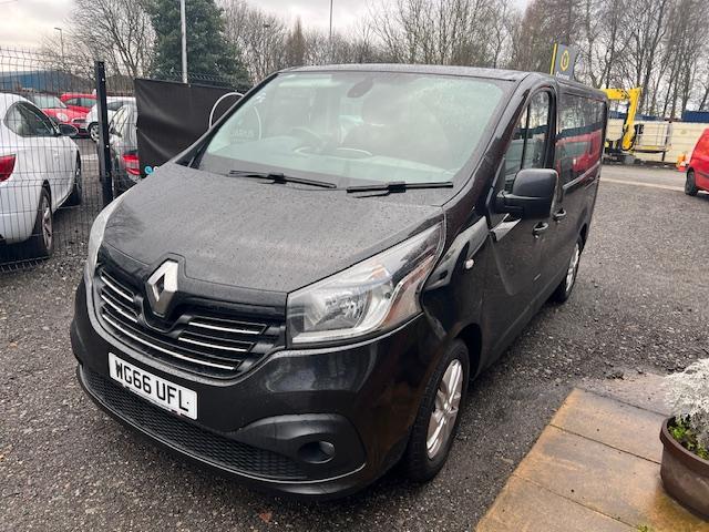 Renault Trafic 1.6 dCi ENERGY 27 Sport Nav Crew Van Double Cab 6dr Diesel Manual SWB Euro 6 (s/s) (125 ps)