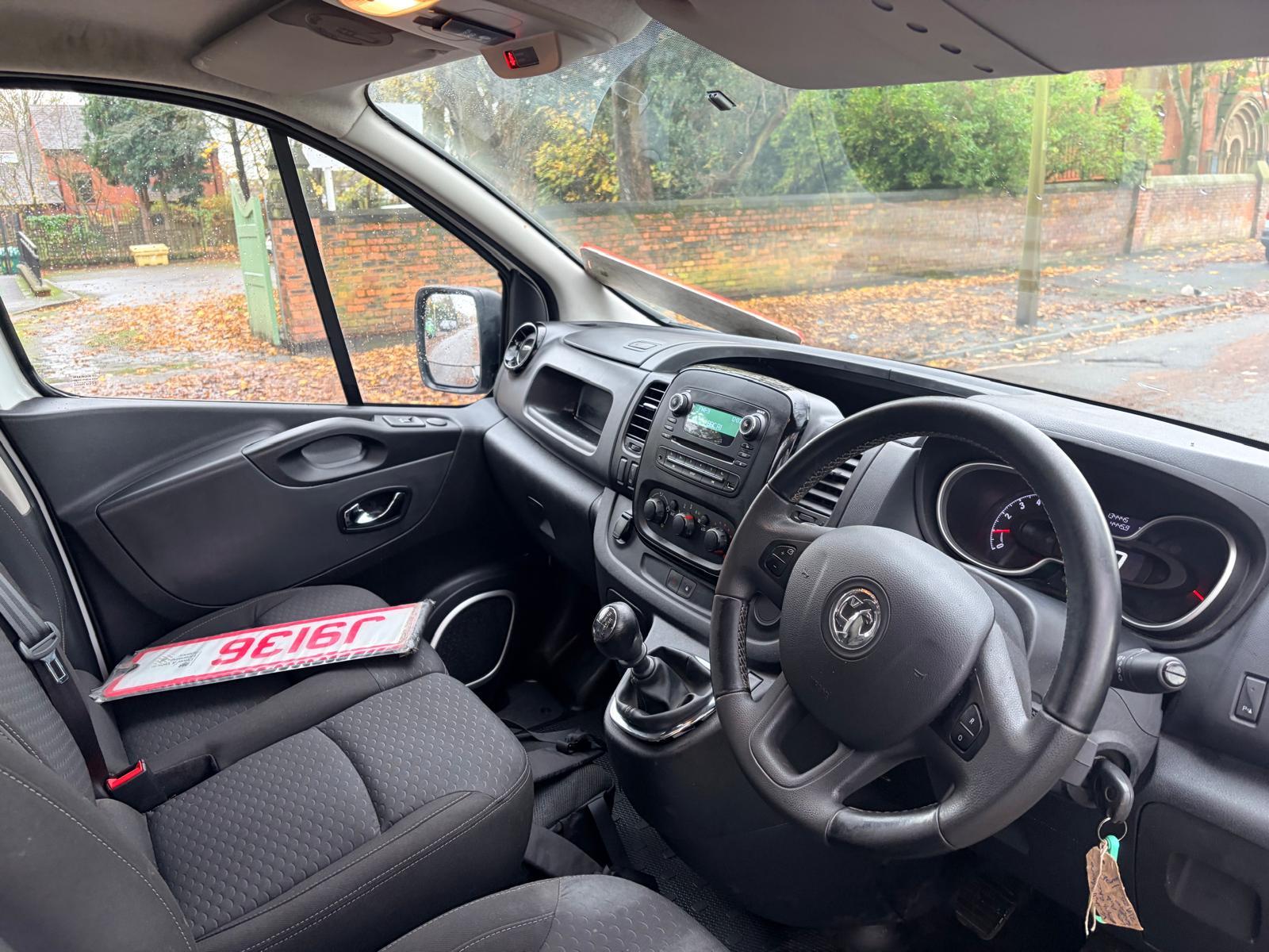 Vauxhall Vivaro 1.6 CDTi 2700 Sportive Panel Van 5dr Diesel Manual L1 H1 Euro 6 (120 ps)