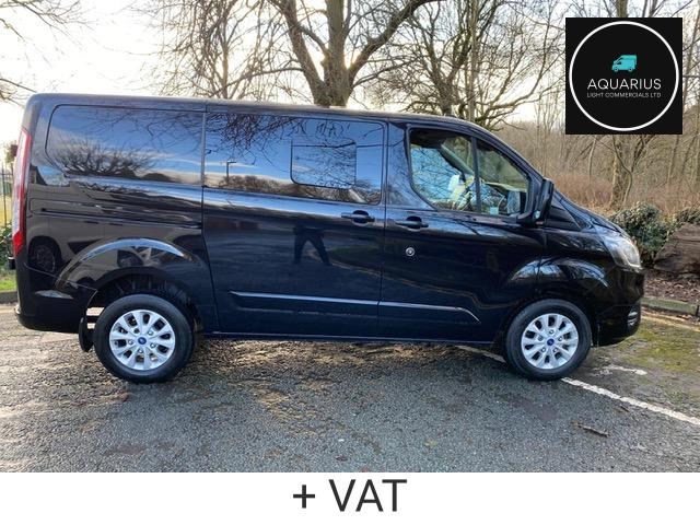 Ford Transit Custom 2.0 300 EcoBlue Limited Crew Van Double Cab 5dr Diesel Manual L1 H1 Euro 6 (s/s) (6 Seat) (130 ps)