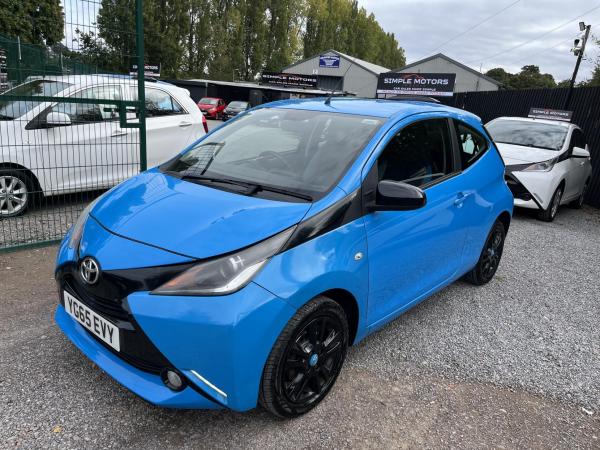 Toyota AYGO 1.0 VVT-i x-cite Hatchback 3dr Petrol Manual Euro 6 (68 ps)