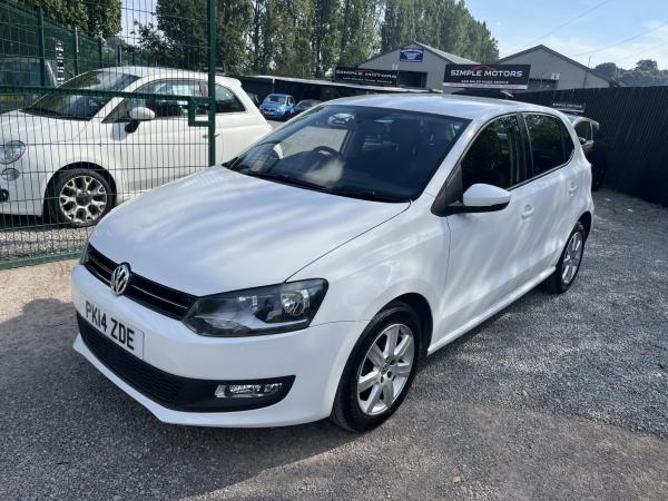 Volkswagen Polo 1.2 Match Edition Hatchback 5dr Petrol Manual Euro 5 (70 ps)