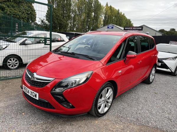 Vauxhall Zafira Tourer 2.0 CDTi SRi MPV 5dr Diesel Manual Euro 5 (130 ps)