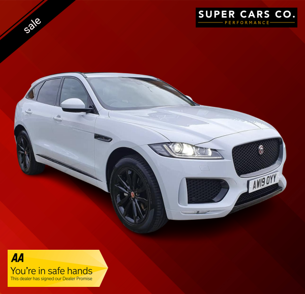 Jaguar F-PACE 2.0 D180 Chequered Flag SUV 5dr Diesel Auto AWD Euro 6 (s/s) (180 ps)