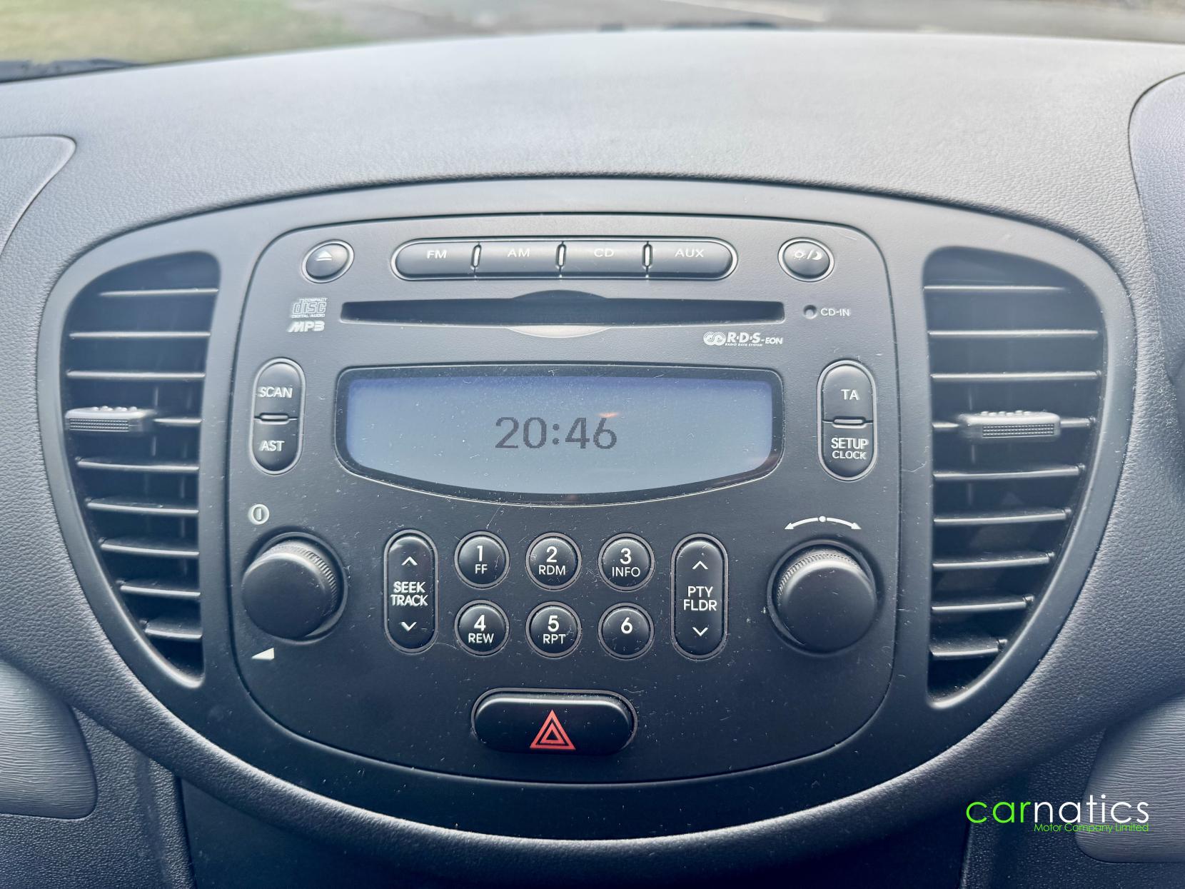 Hyundai i10 1.2 Active Hatchback 5dr Petrol Manual Euro 5 (85 bhp)