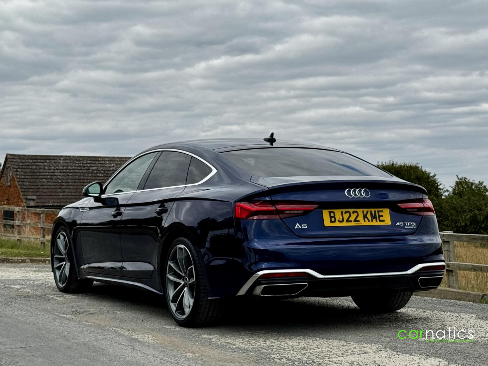Audi A5 2.0 TFSI 45 S line Sportback 5dr Petrol S Tronic quattro Euro 6 (s/s) (265 ps)