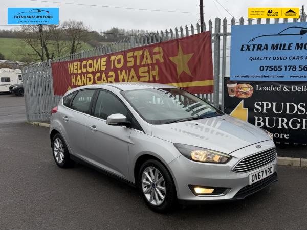 Ford Focus 1.0T EcoBoost Titanium Hatchback 5dr Petrol Manual Euro 6 (s/s) (125 ps)