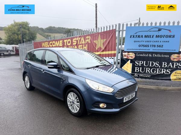 Ford S-Max 1.5T EcoBoost Zetec MPV 5dr Petrol Manual Euro 6 (s/s) (165 ps)