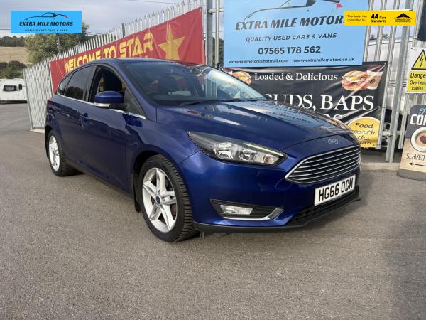 Ford Focus 1.0T EcoBoost Titanium Hatchback 5dr Petrol Manual Euro 6 (s/s) (125 ps)