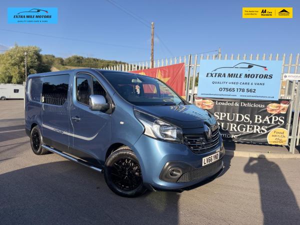 Renault Trafic 1.6 dCi 27 Sport Nav Panel Van 5dr Diesel Manual SWB Standard Roof Euro 6 (120 ps)