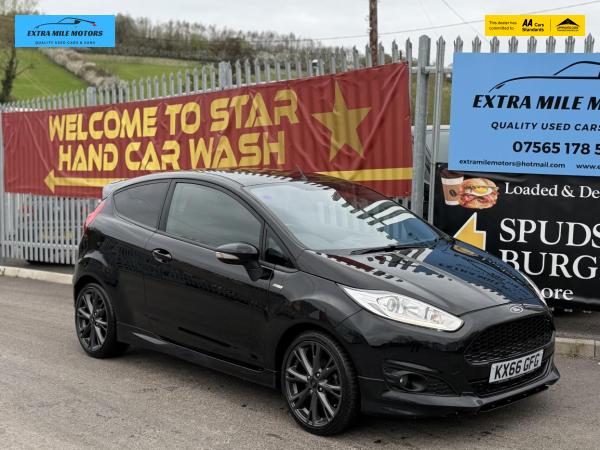 Ford Fiesta 1.0T EcoBoost ST-Line Hatchback 3dr Petrol Manual Euro 6 (s/s) (125 ps)