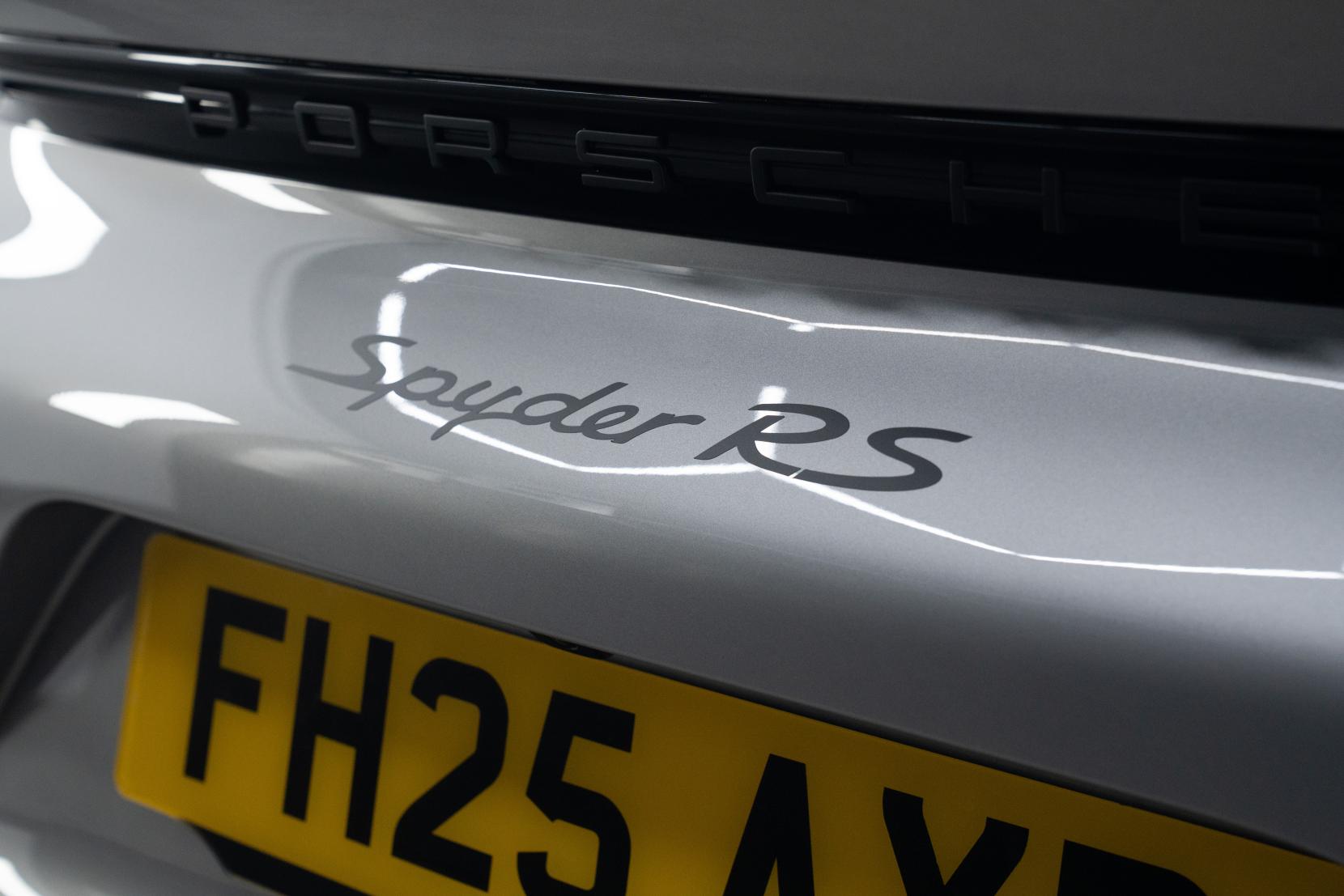 Porsche 718 Spyder 4.0 RS Spyder 2dr Petrol PDK Euro 6 (s/s) (500 ps)