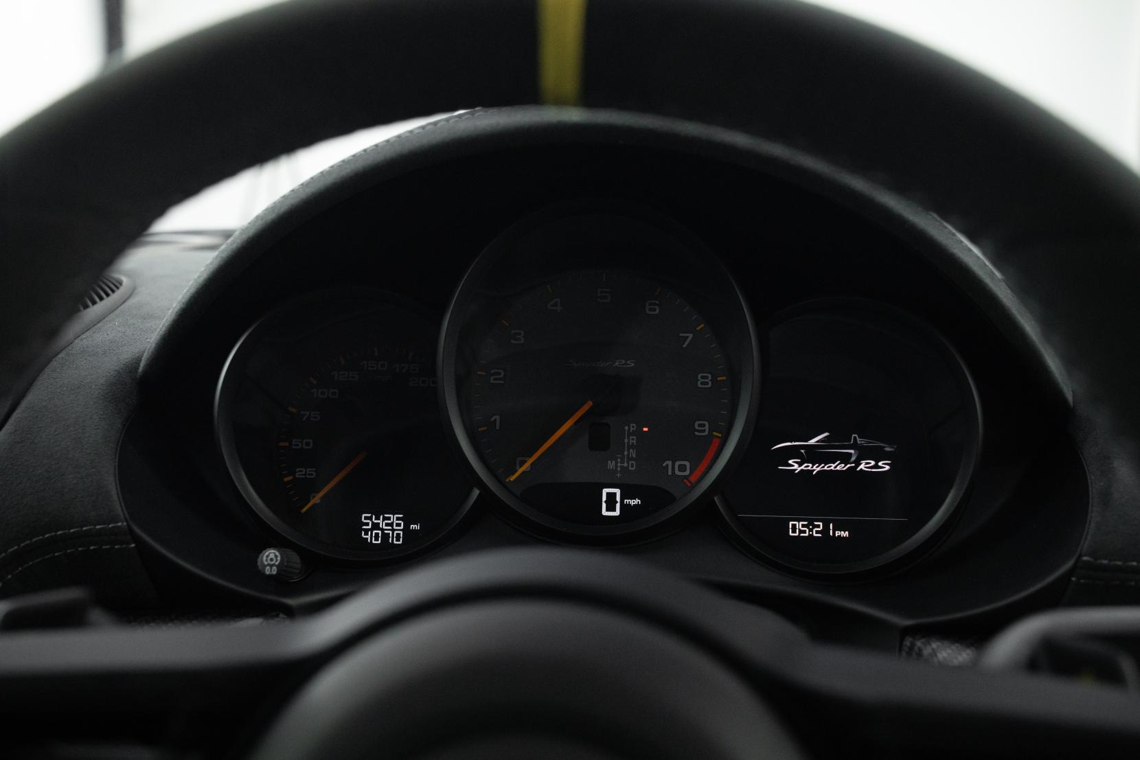 Porsche 718 Spyder 4.0 RS Spyder 2dr Petrol PDK Euro 6 (s/s) (500 ps)