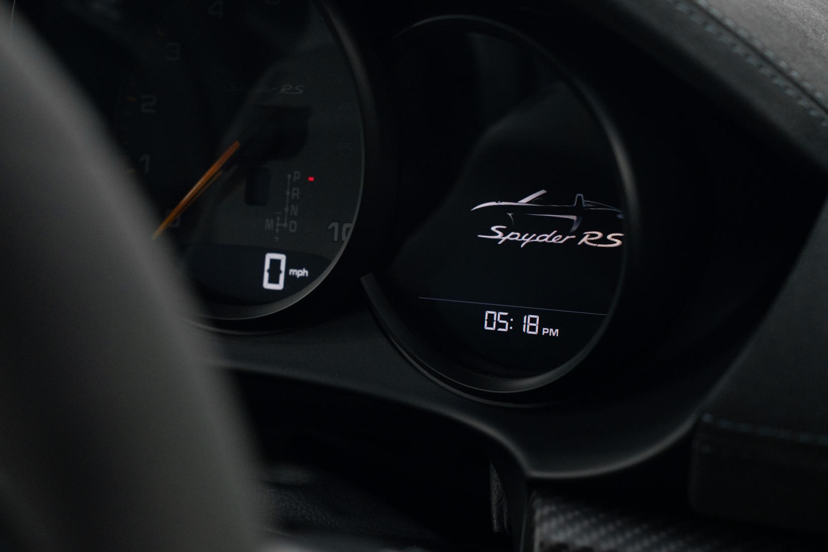 Porsche 718 Spyder 4.0 RS Spyder 2dr Petrol PDK Euro 6 (s/s) (500 ps)