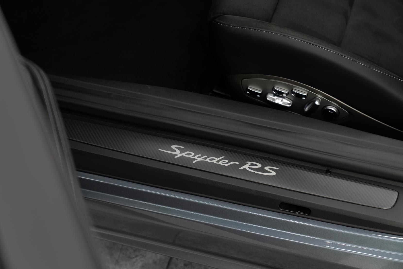 Porsche 718 Spyder 4.0 RS Spyder 2dr Petrol PDK Euro 6 (s/s) (500 ps)