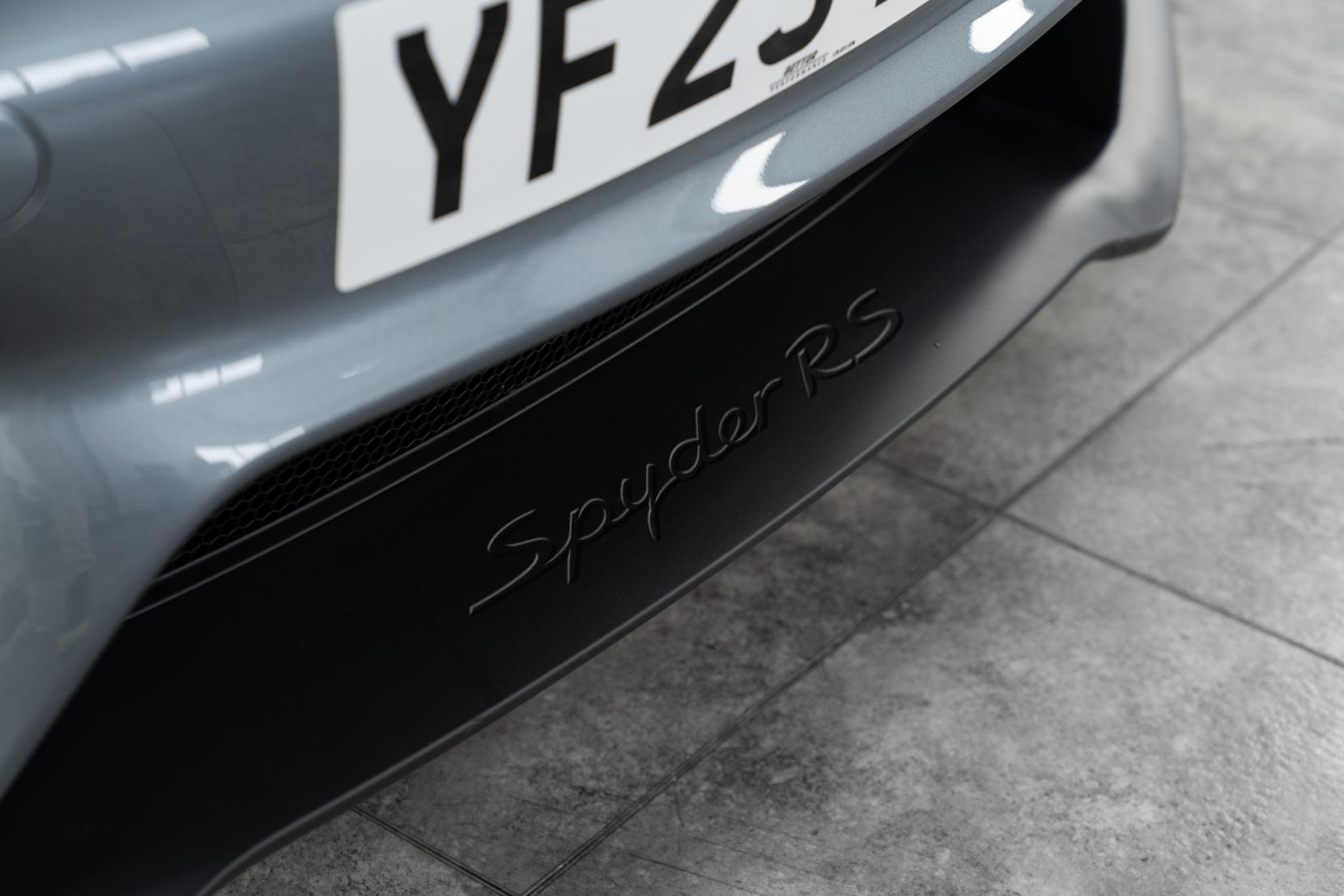 Porsche 718 Spyder 4.0 RS Spyder 2dr Petrol PDK Euro 6 (s/s) (500 ps)