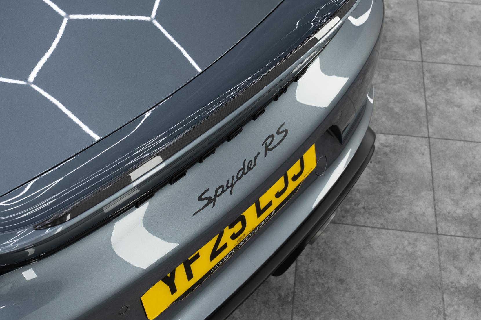 Porsche 718 Spyder 4.0 RS Spyder 2dr Petrol PDK Euro 6 (s/s) (500 ps)