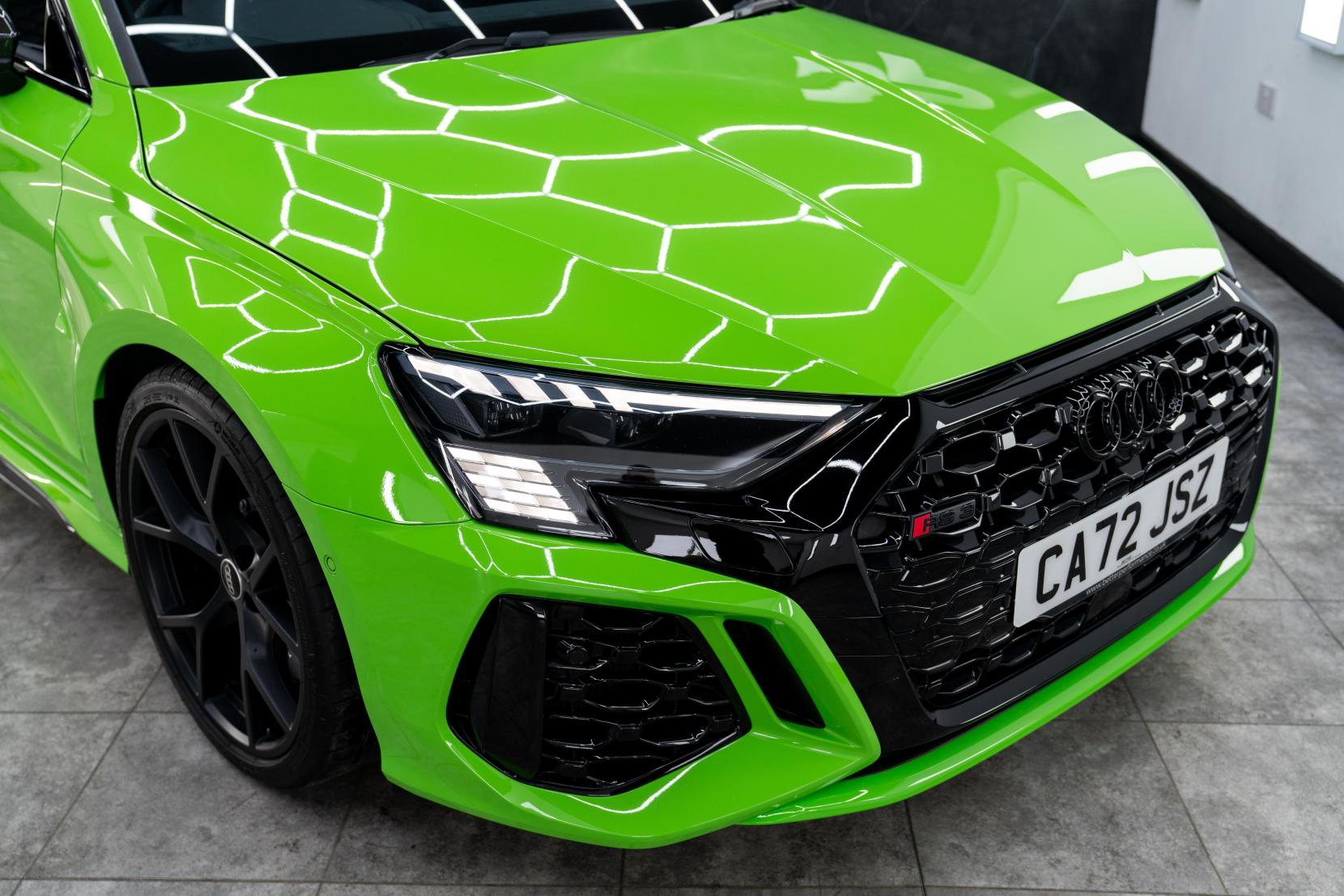 Audi RS3 2.5 TFSI Carbon Black Saloon 4dr Petrol S Tronic quattro Euro 6 (s/s) (400 ps)