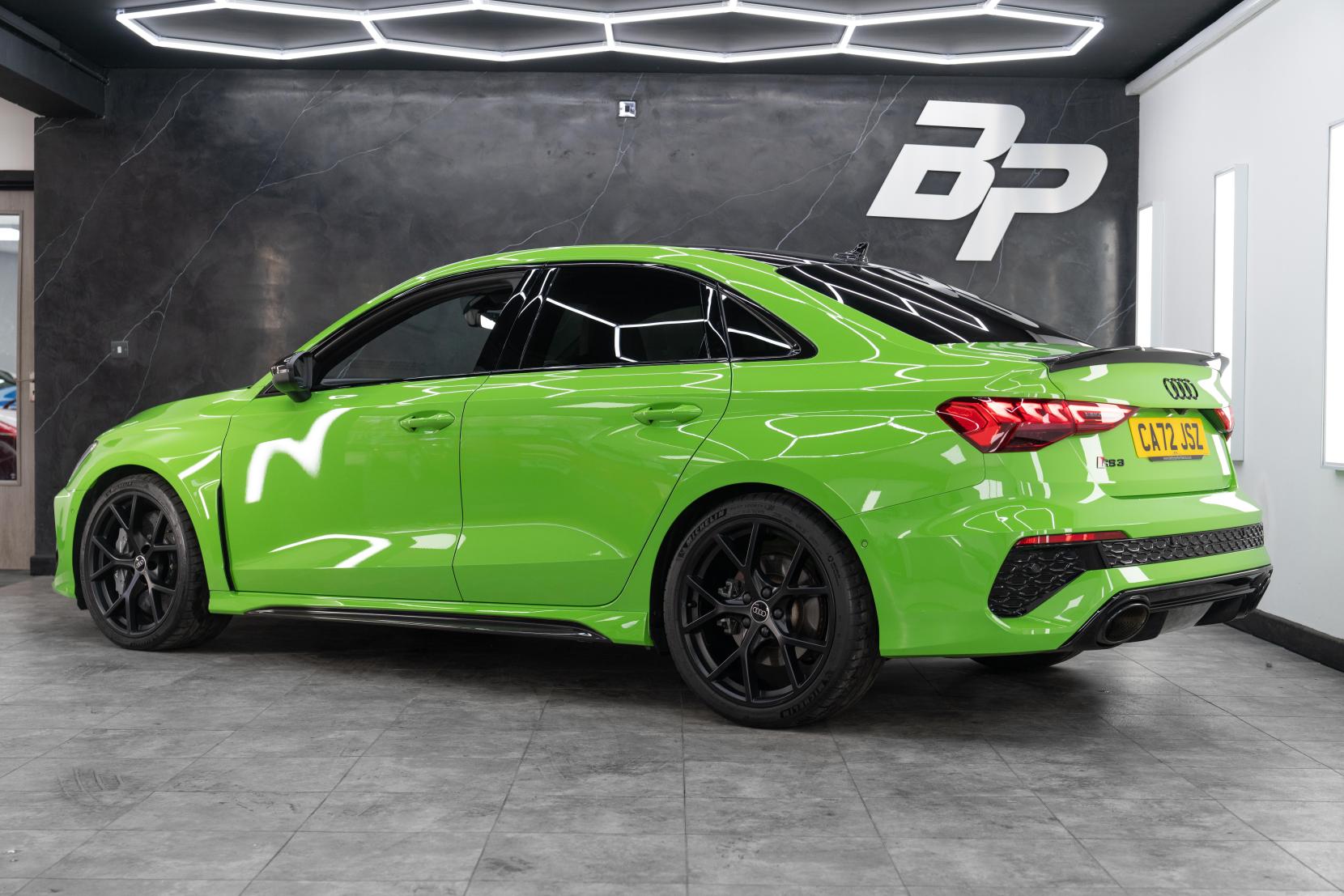 Audi RS3 2.5 TFSI Carbon Black Saloon 4dr Petrol S Tronic quattro Euro 6 (s/s) (400 ps)