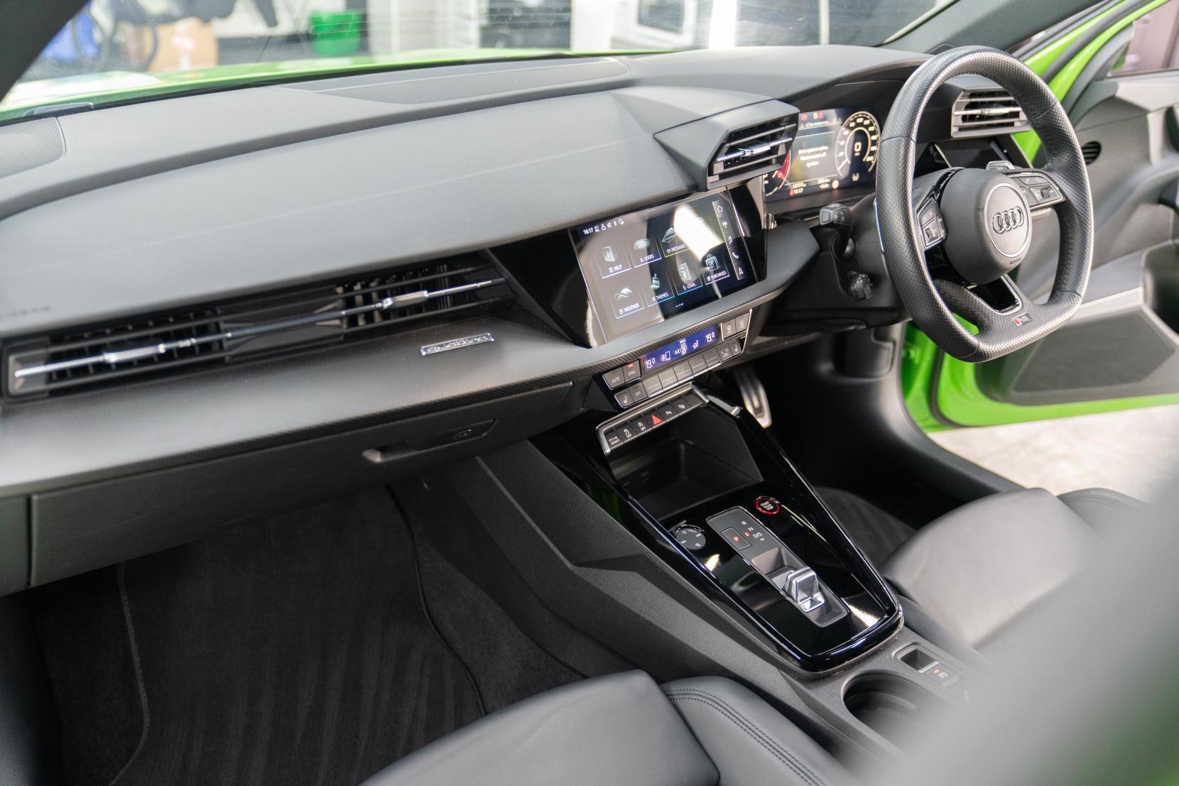 Audi RS3 2.5 TFSI Carbon Black Saloon 4dr Petrol S Tronic quattro Euro 6 (s/s) (400 ps)